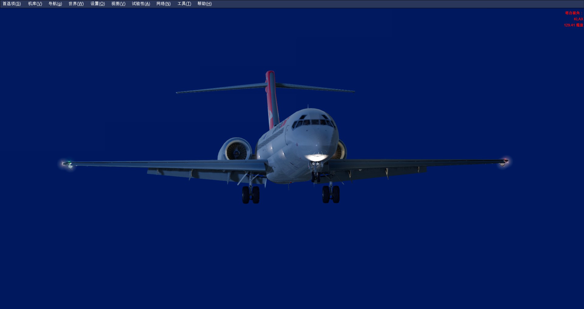 旧金山——洛杉矶 澳洲717-5363 