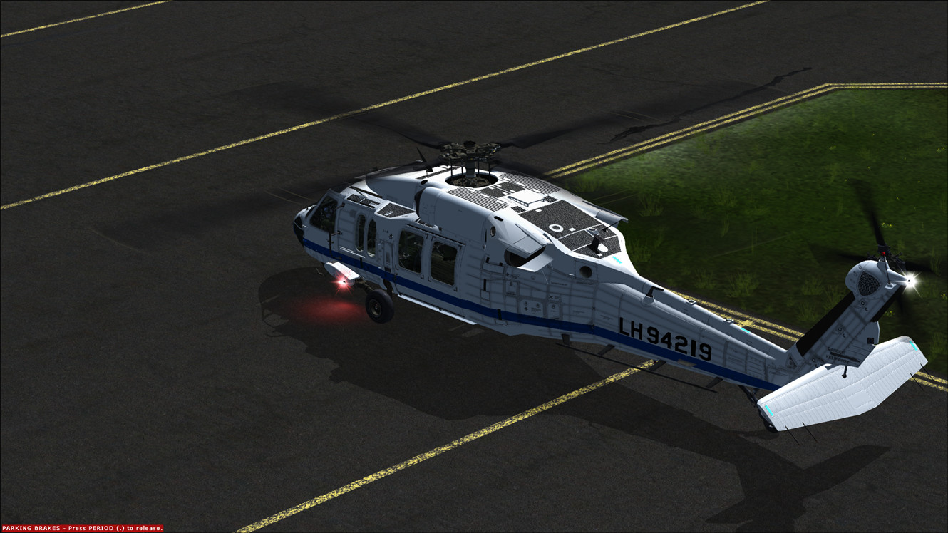 解放军黑鹰汶川救援飞机涂装包 （附免费下载）-2634 