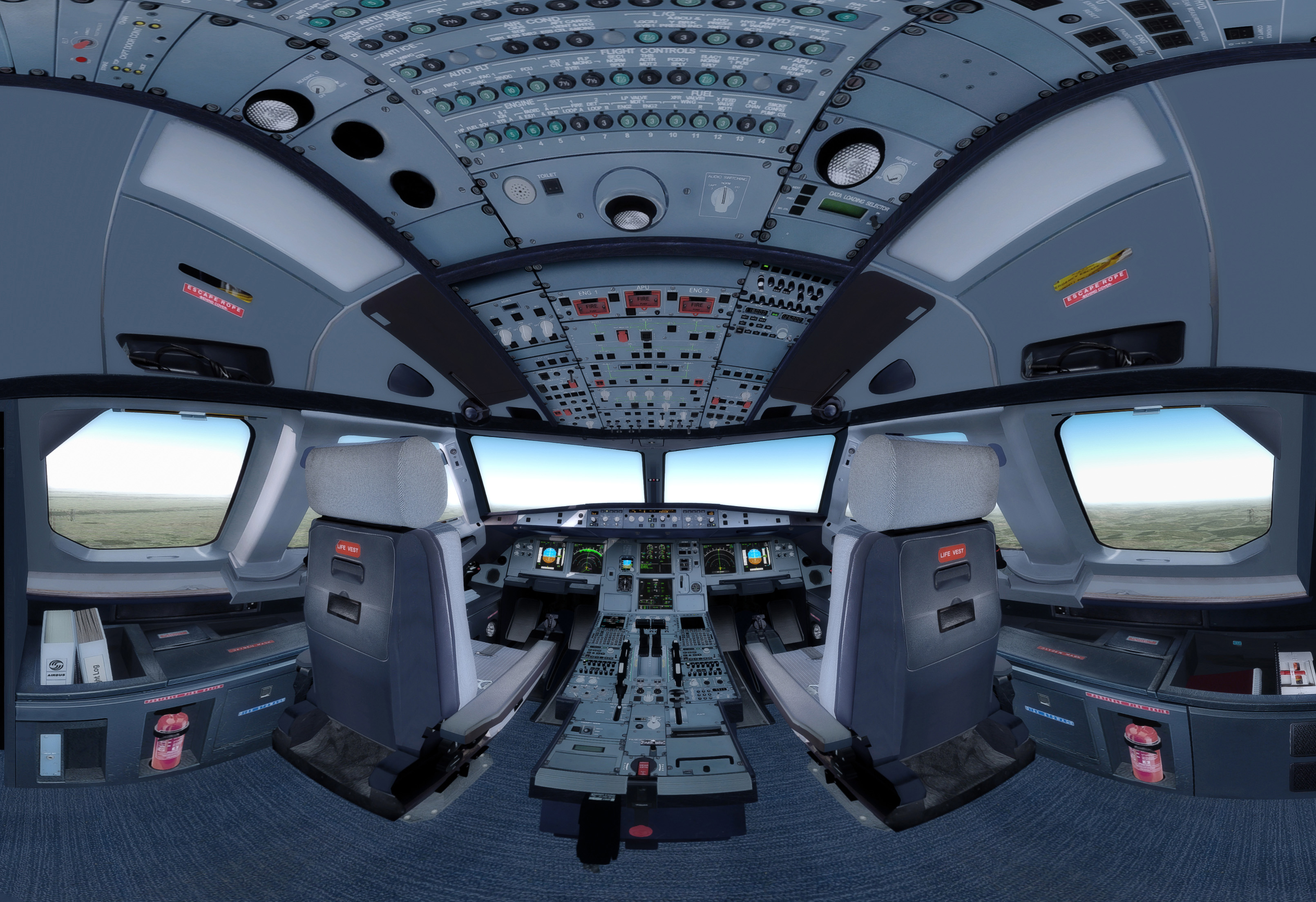 FSL320首飞体验（Flight Sim Labs - 空客 A320 v2.0.1.237）-7555 