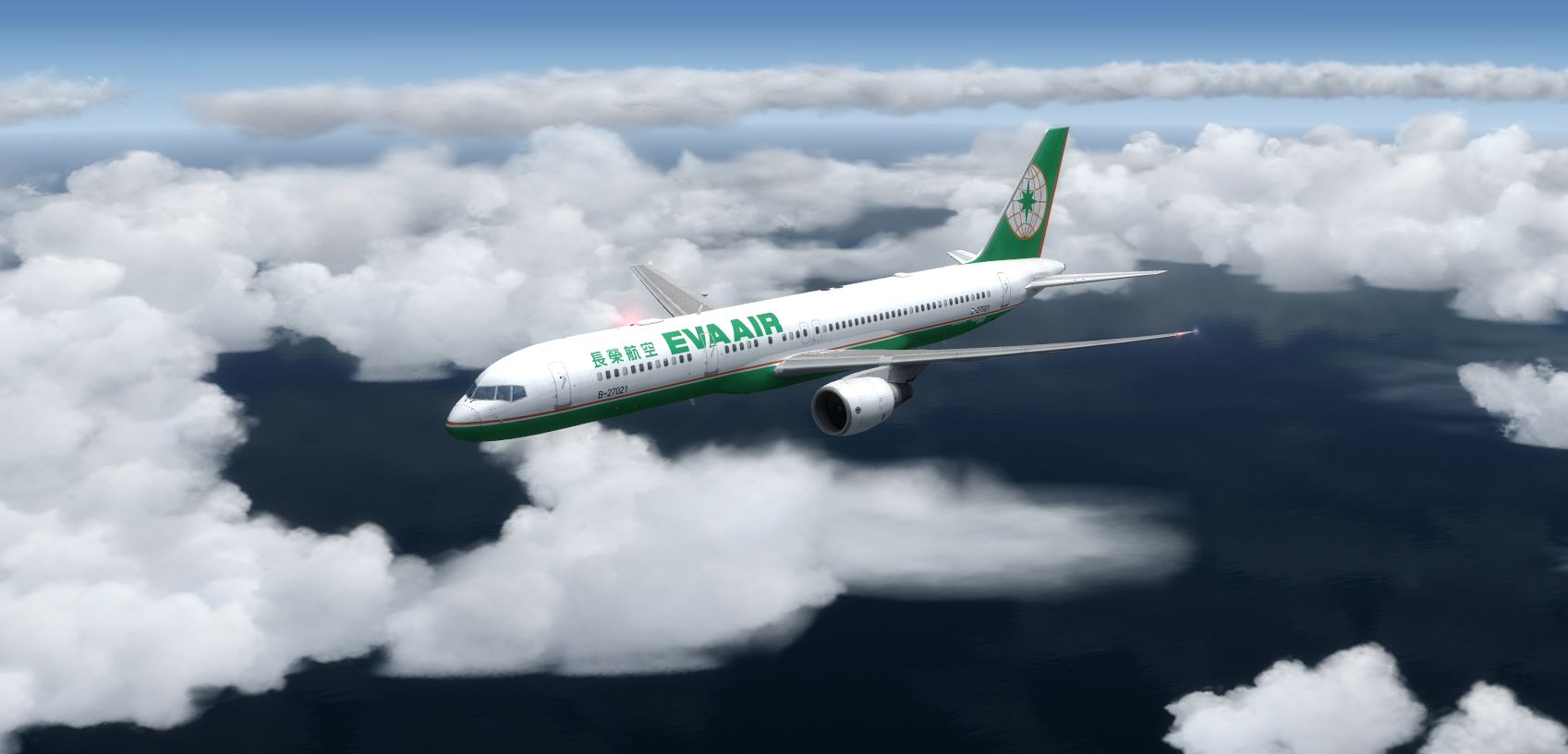 B757 EVA AIR-6066 