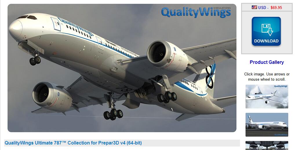 QW787 P3D V4 Coming！准备入手吧！-2945 