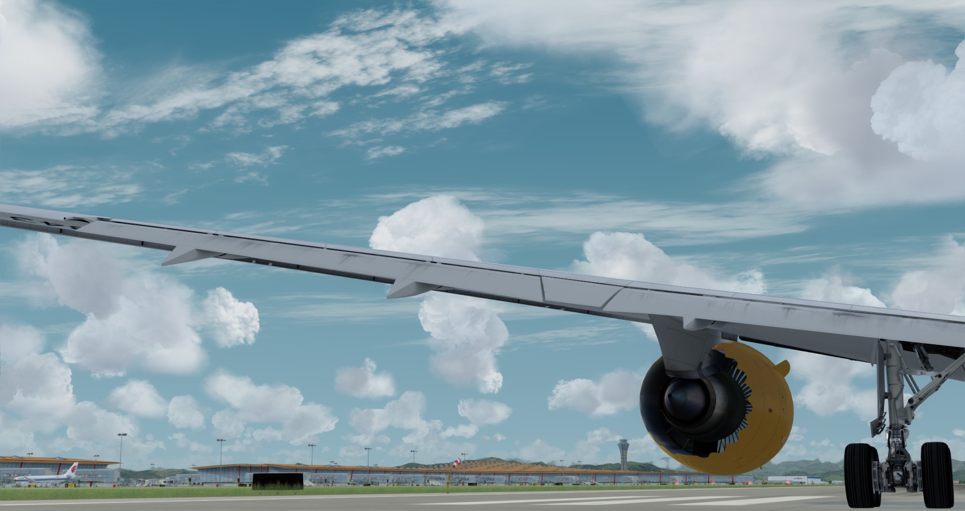 P3D V4 789 Hainan Airlines ZBAA-KSEA-9406 
