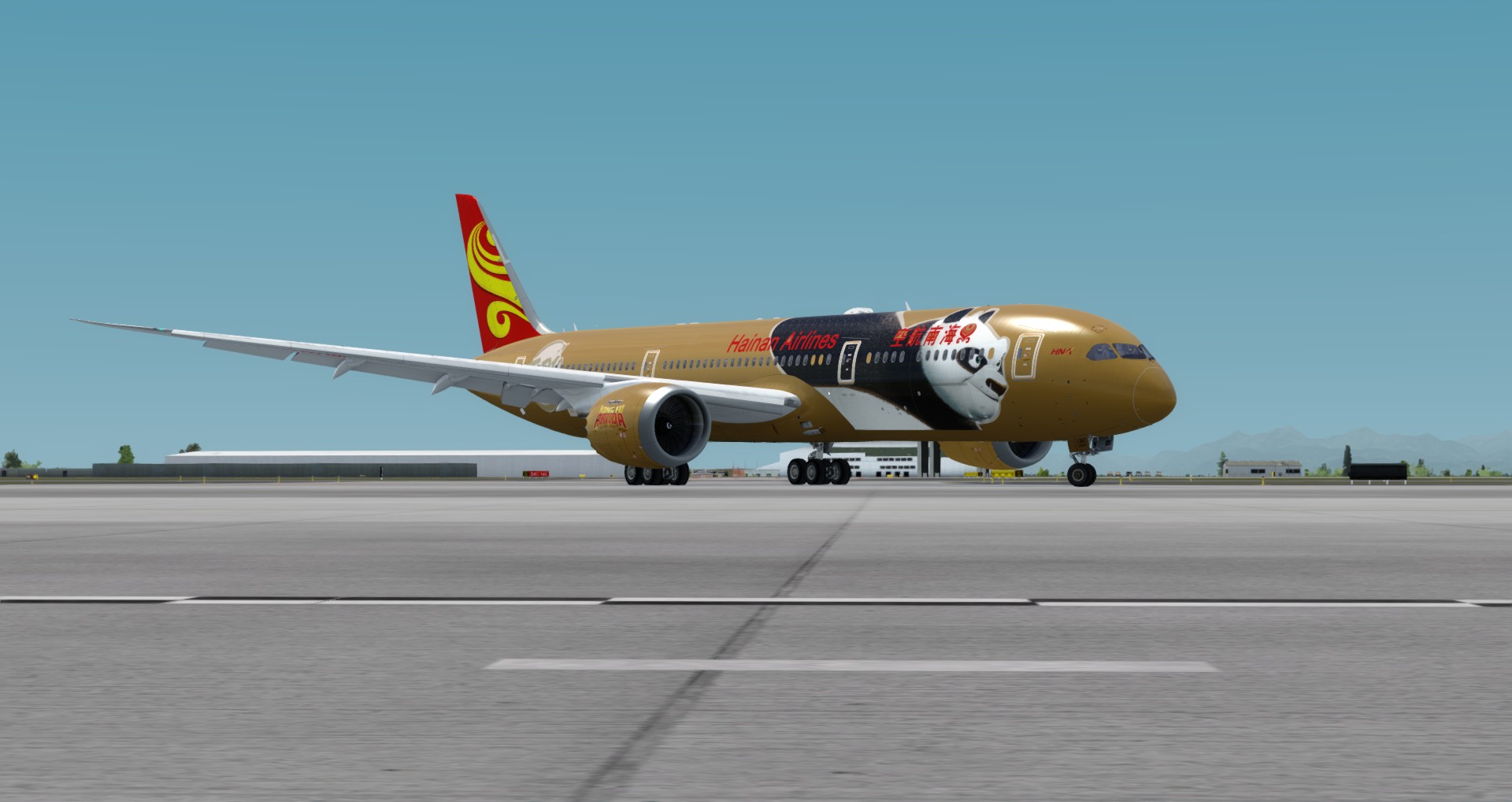 P3D V4 789 Hainan Airlines ZBAA-KSEA-915 