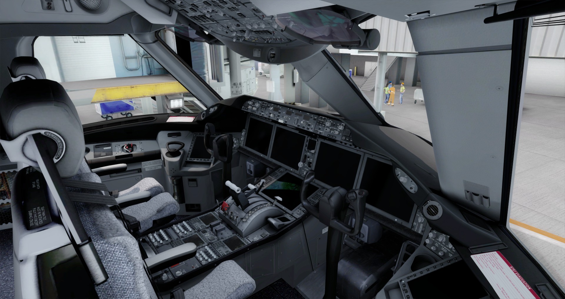 P3D V4 789 Hainan Airlines ZBAA-KSEA-3762 