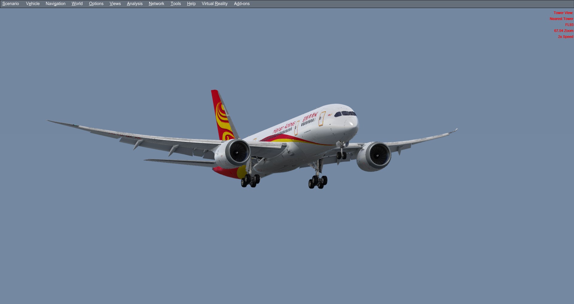 试飞QW787  完美飞行-7109 