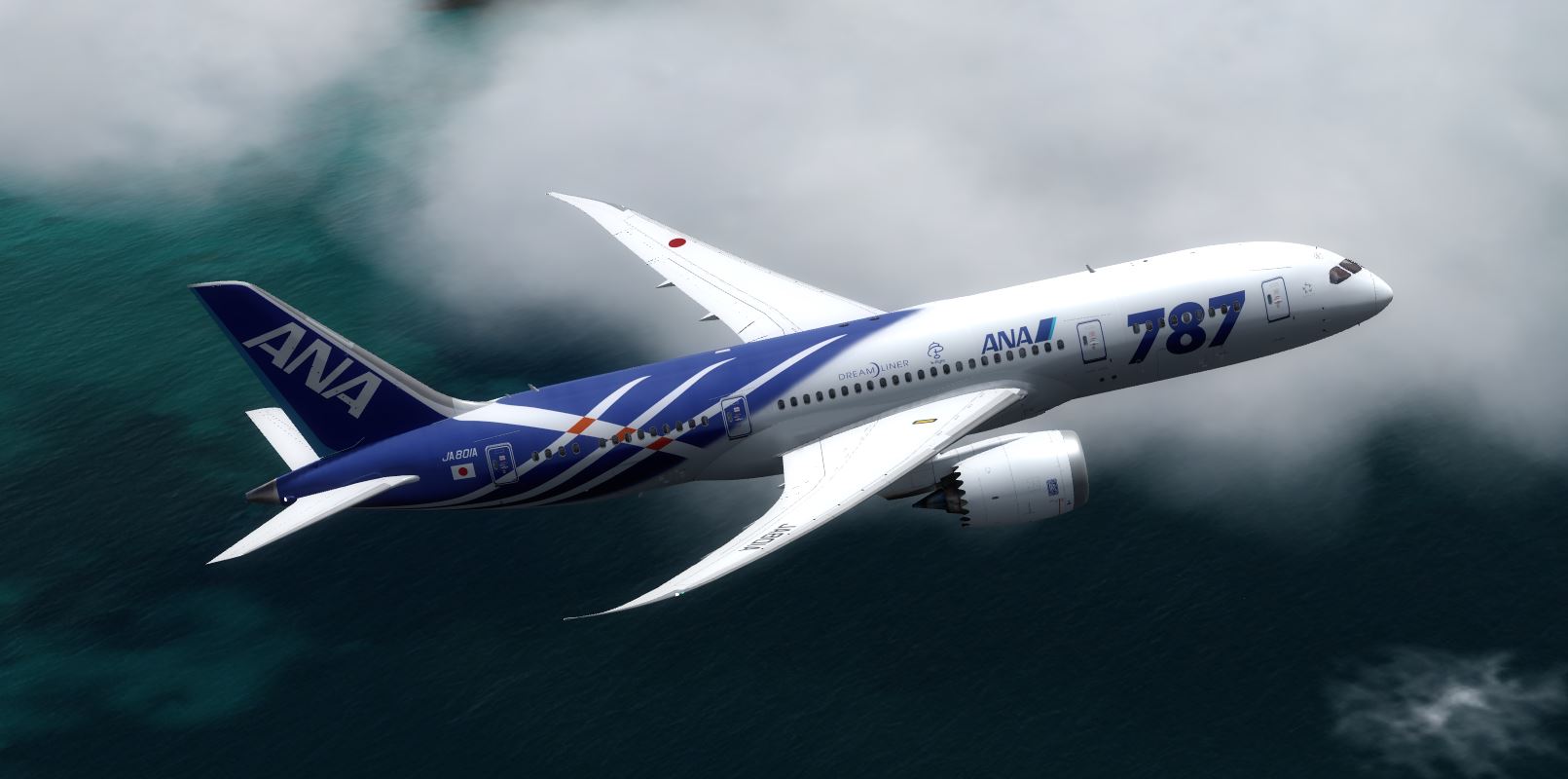 Boeing 787-8 Dreamliner ANA JA801A Qualitywings-4013 