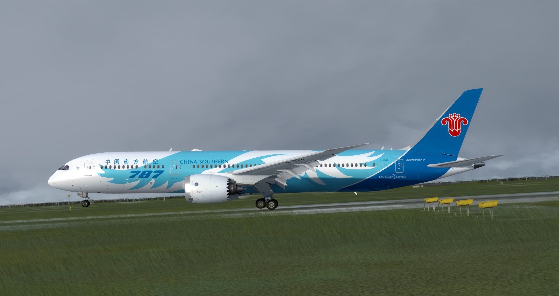 P3D V4 789 China Southern Airlines ZGGG-ZSPD-7561 