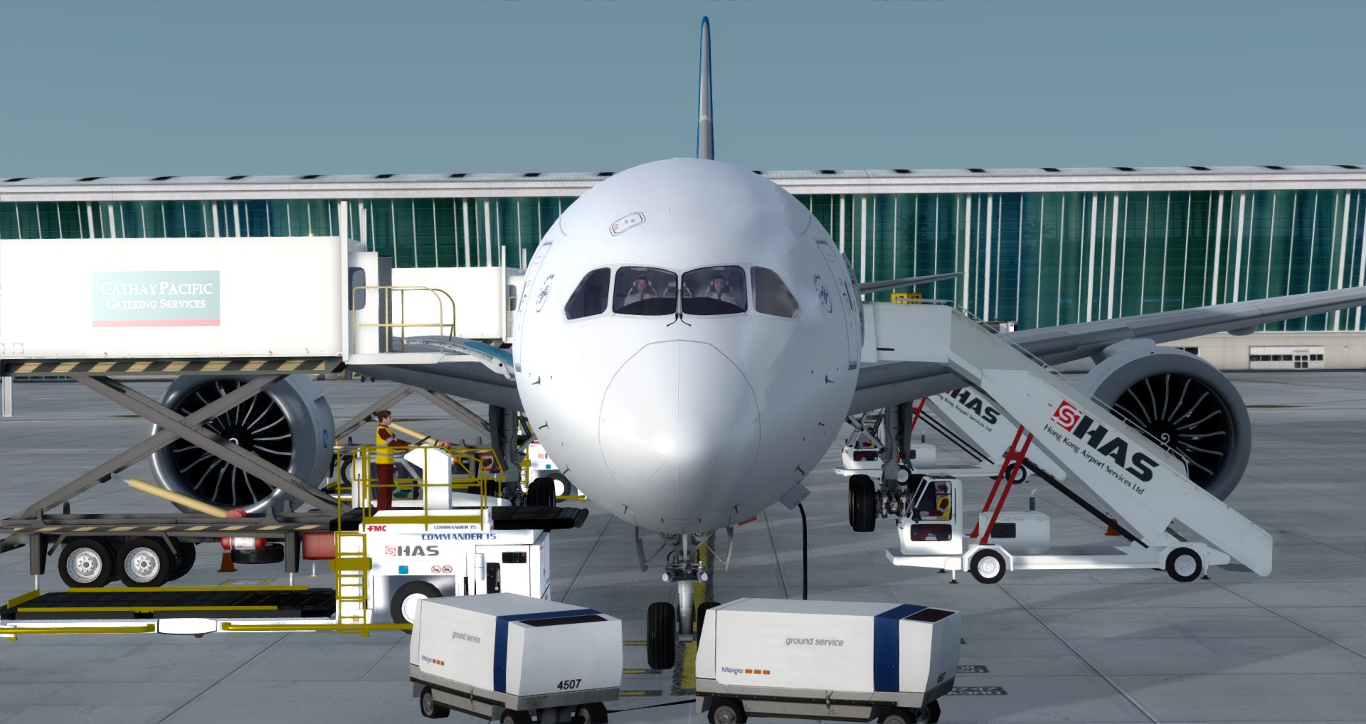 P3D V4 789 China Southern Airlines ZGGG-ZSPD-3160 