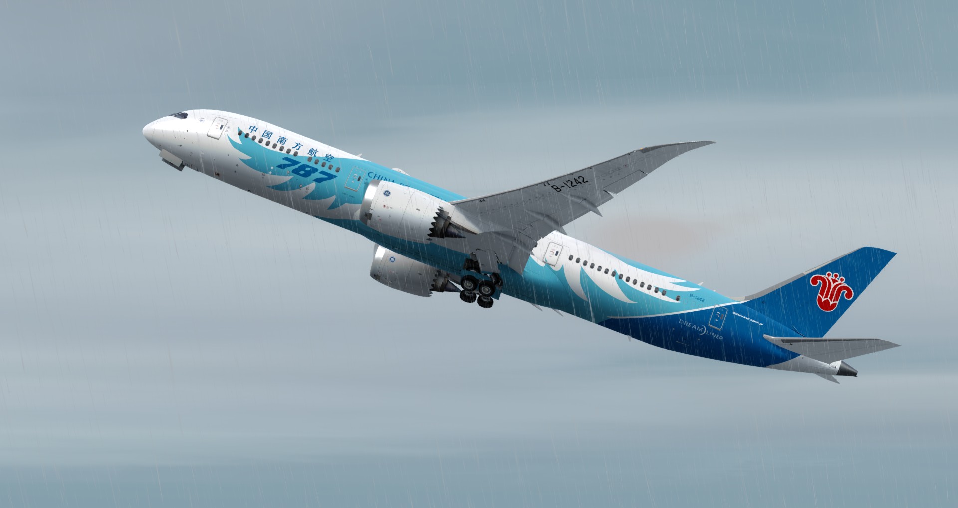 P3D V4 789 China Southern Airlines ZGGG-ZSPD-8286 