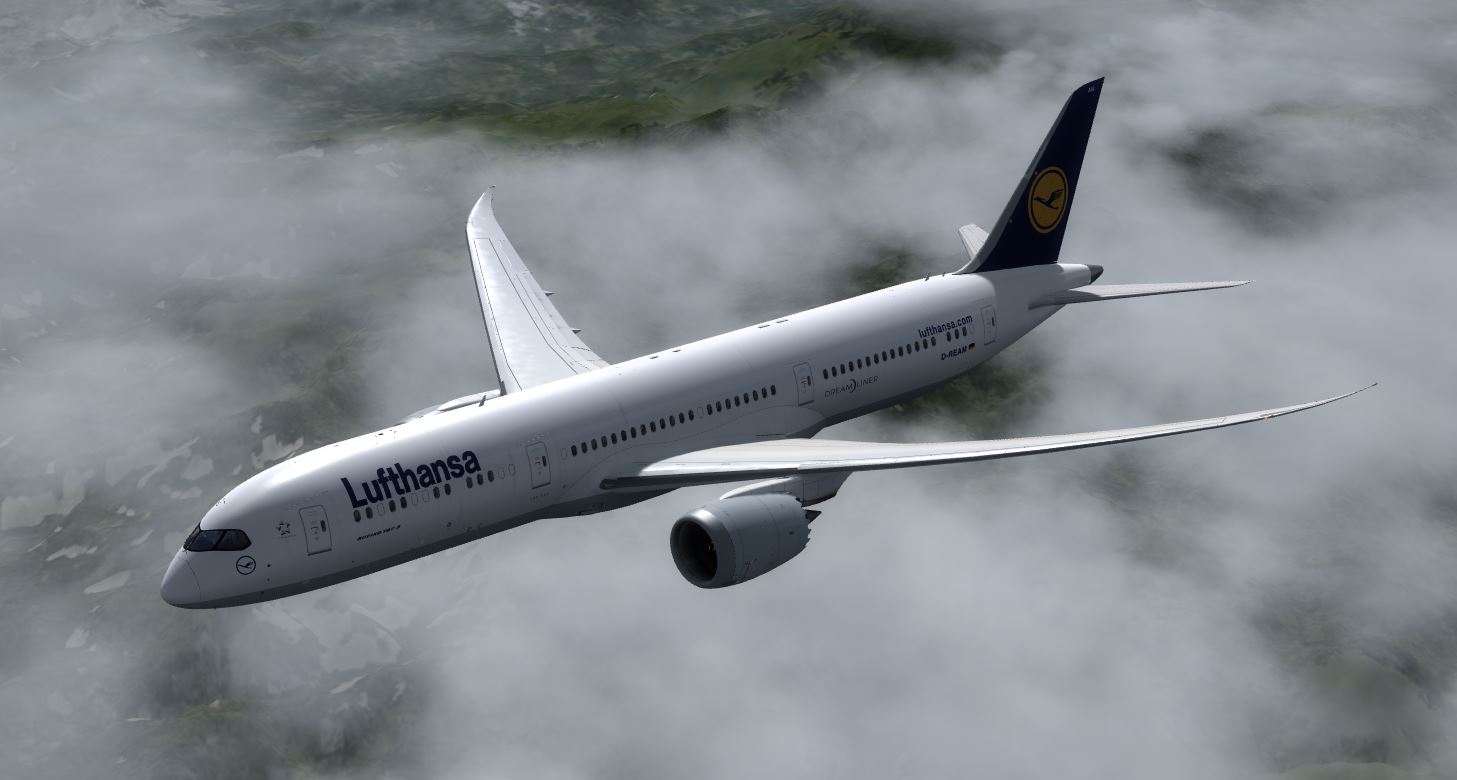 Qualitywings B787-9 Lufthansa @ KSFO-5573 