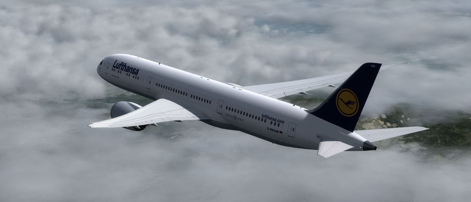 Qualitywings B787-9 Lufthansa @ KSFO-5015 