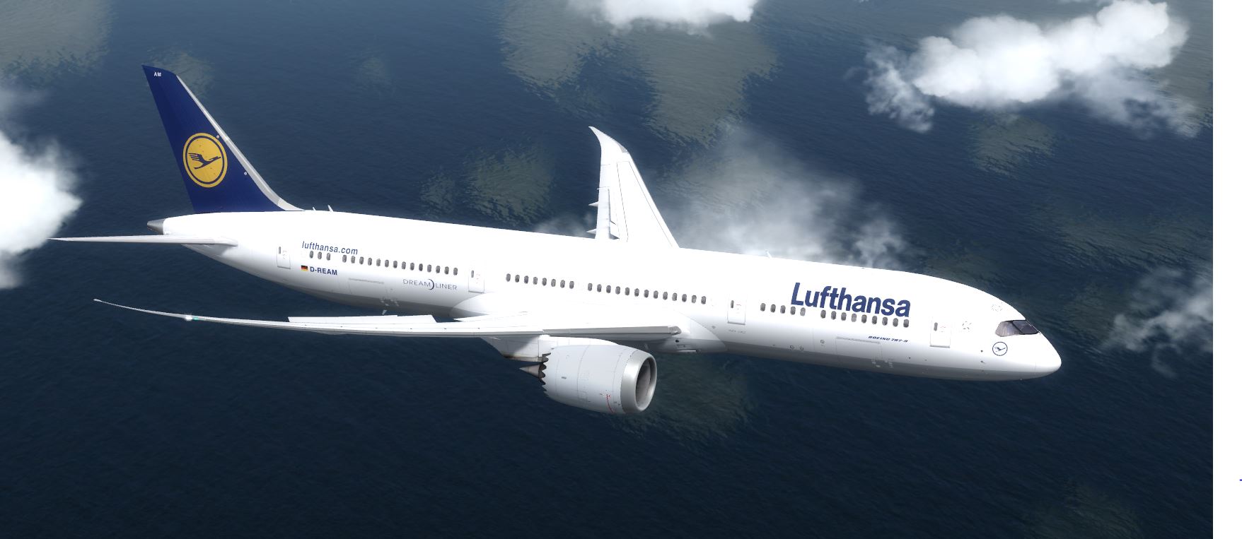 Qualitywings B787-9 Lufthansa @ KSFO-2507 