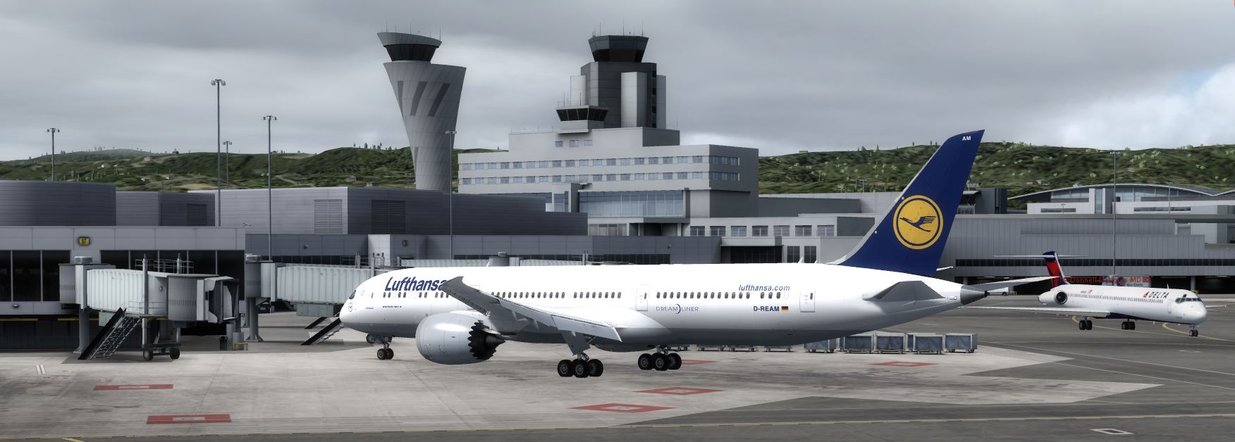 Qualitywings B787-9 Lufthansa @ KSFO-5065 