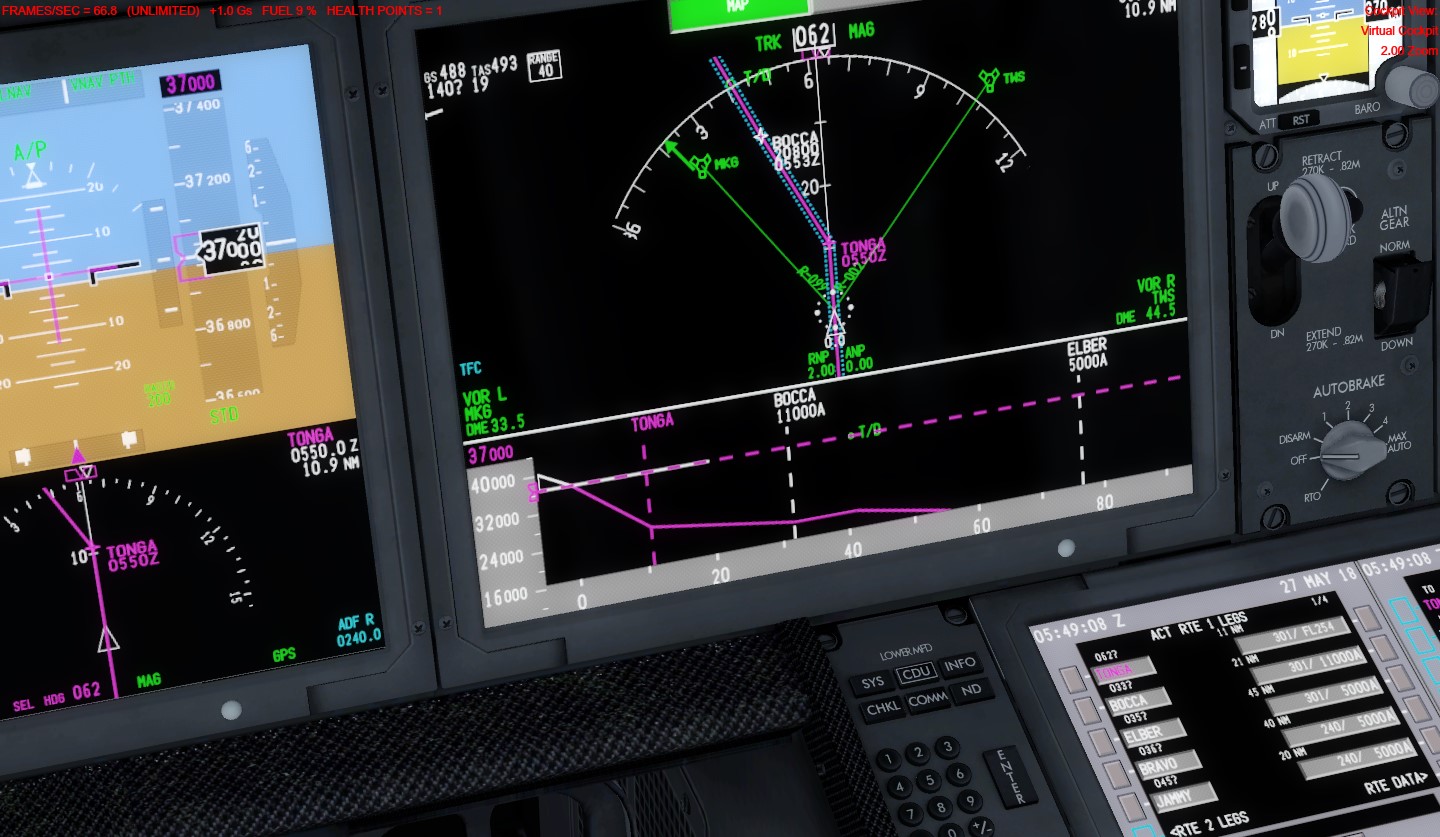 【P3DV4】QW788一次航线测试飞行-5631 