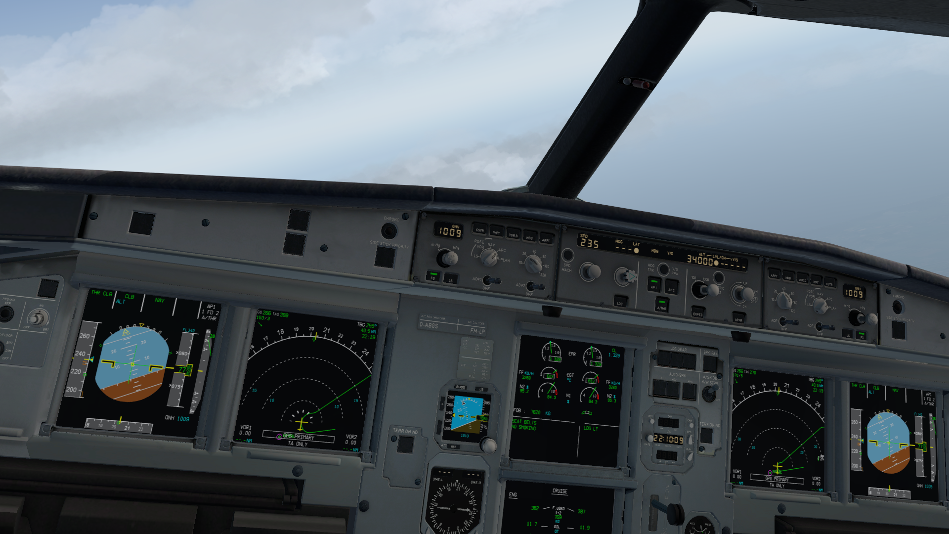 xplane11 空客A319南美航线美图再来-3409 