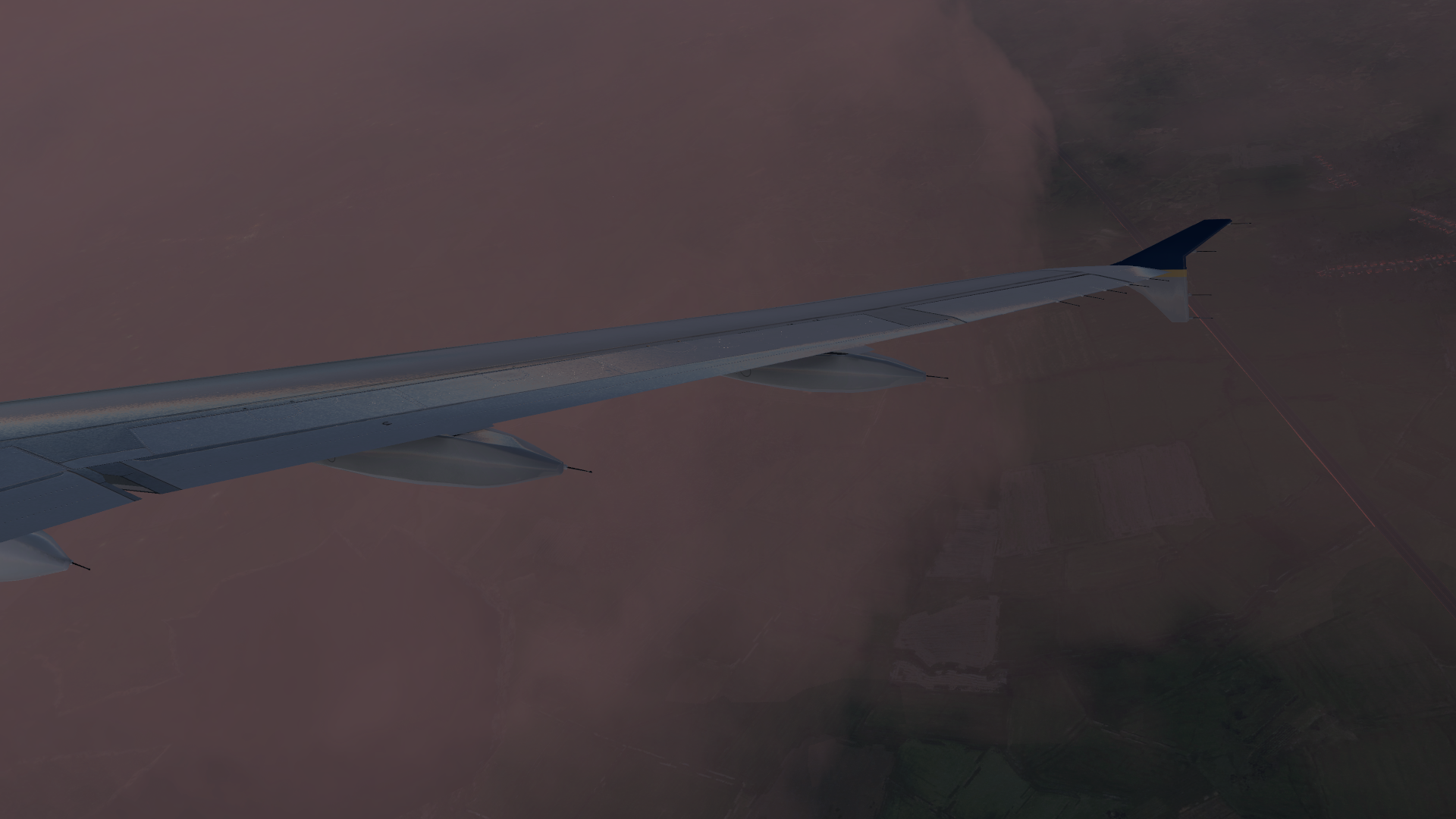 xplane11 空客A319南美航线美图再来-1945 
