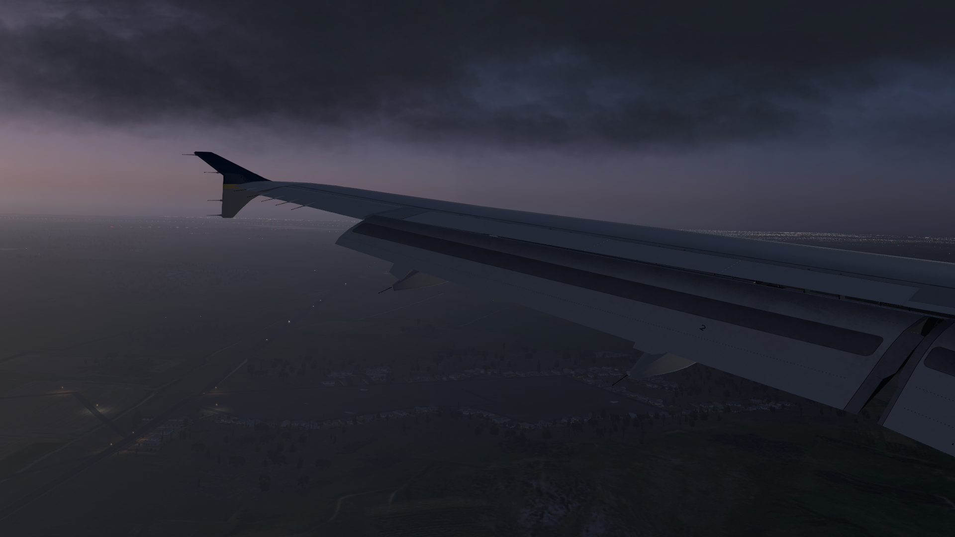 xplane11 空客A319南美航线美图再来-5968 