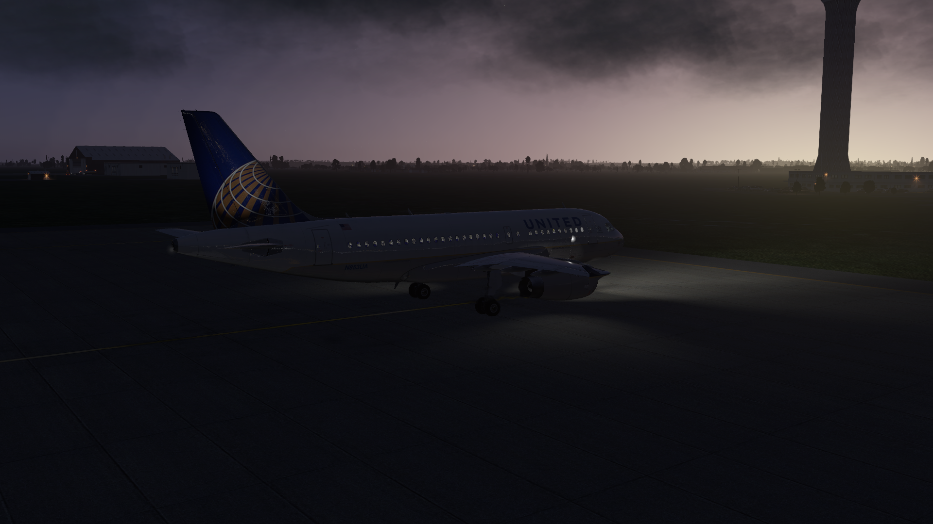 xplane11 空客A319南美航线美图再来-117 
