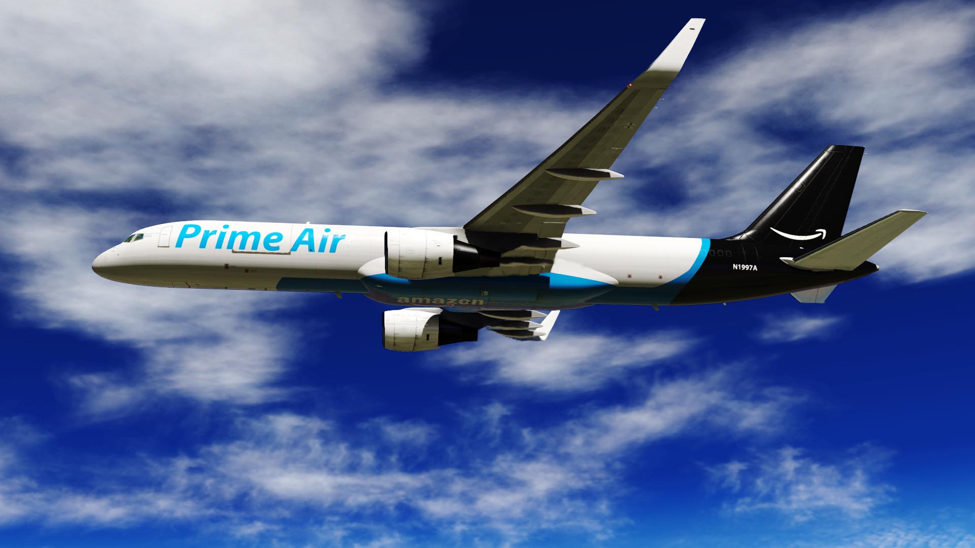 FF757F v2.2.2 版本，亚马逊快递航线ZSSS-ZWWW-5418 