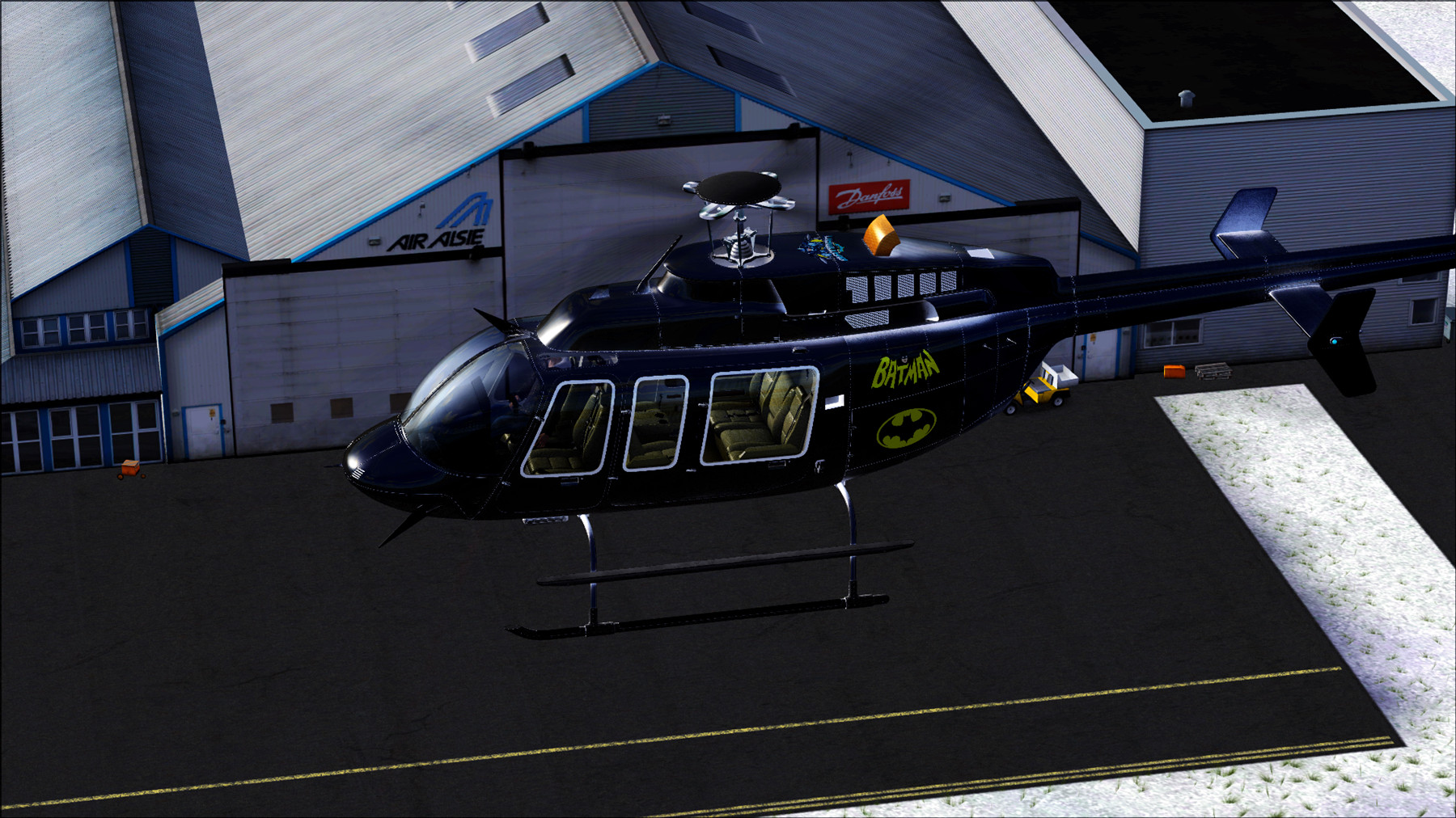 MILVIZ Bell407 蝙蝠侠 （附下载 )-6439 