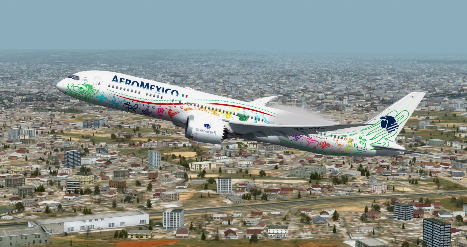 P3D V4 789 Mexicana SBGR-LFPG-3793 