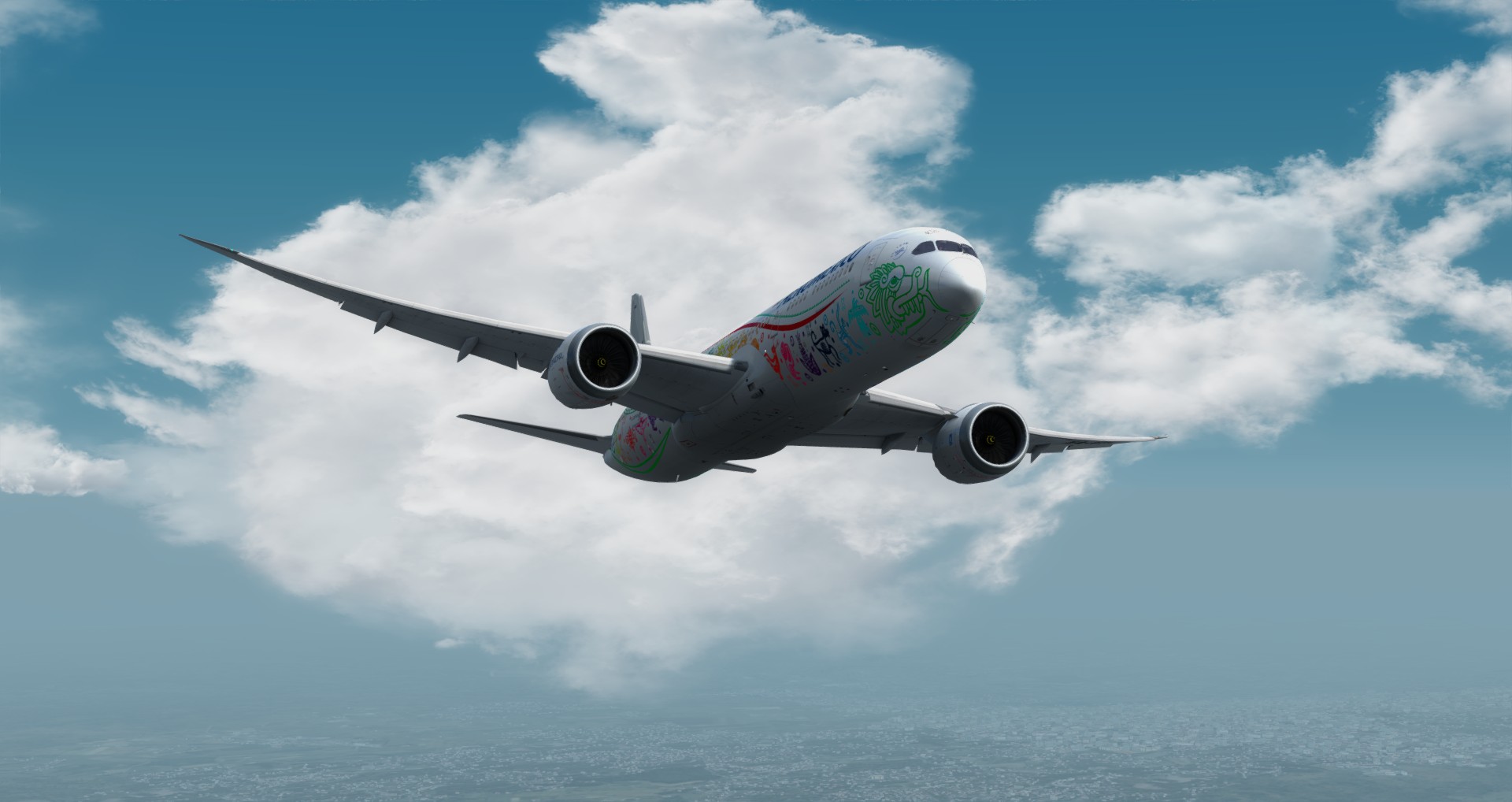 P3D V4 789 Mexicana SBGR-LFPG-5761 