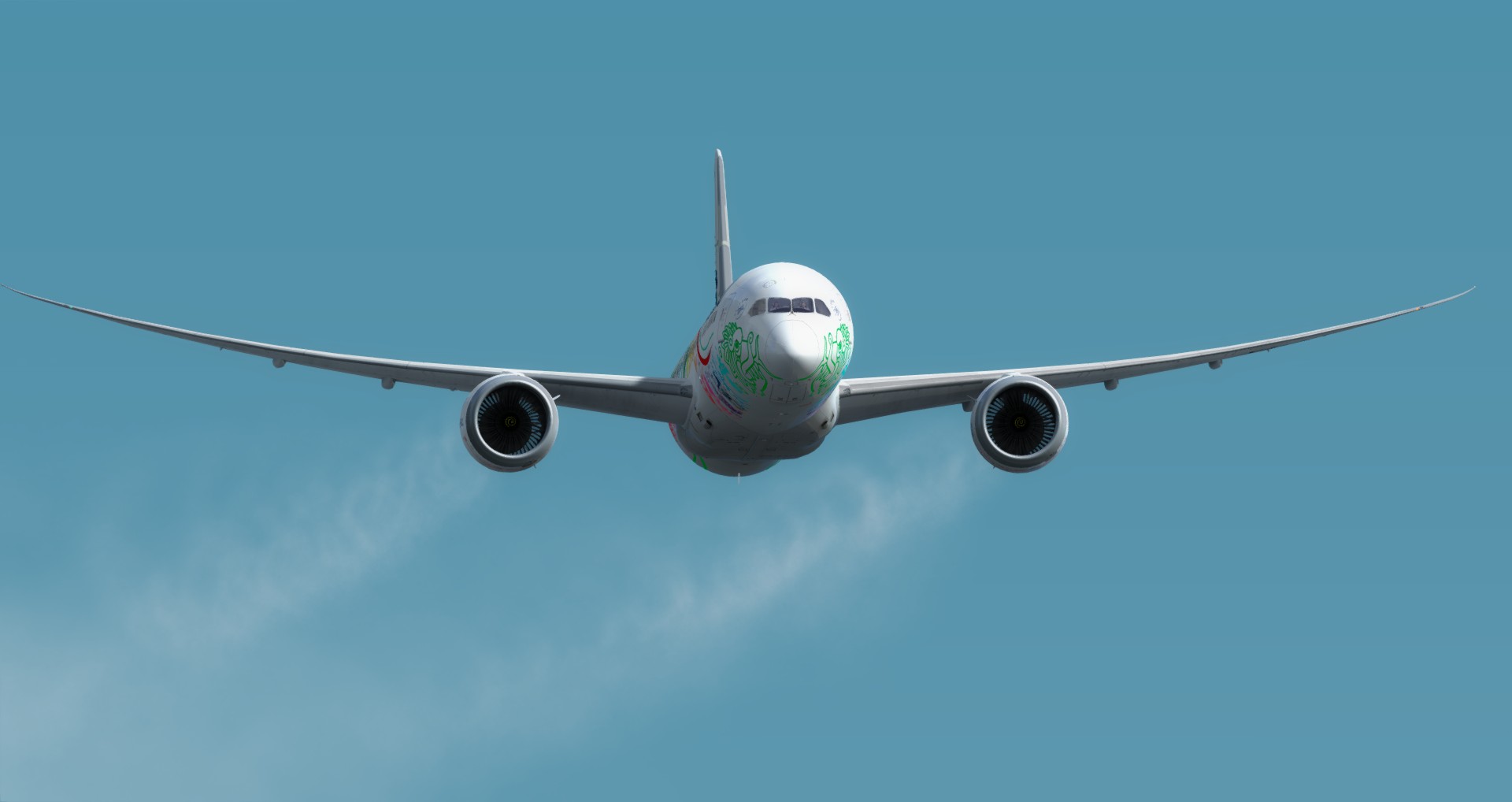 P3D V4 789 Mexicana SBGR-LFPG-200 