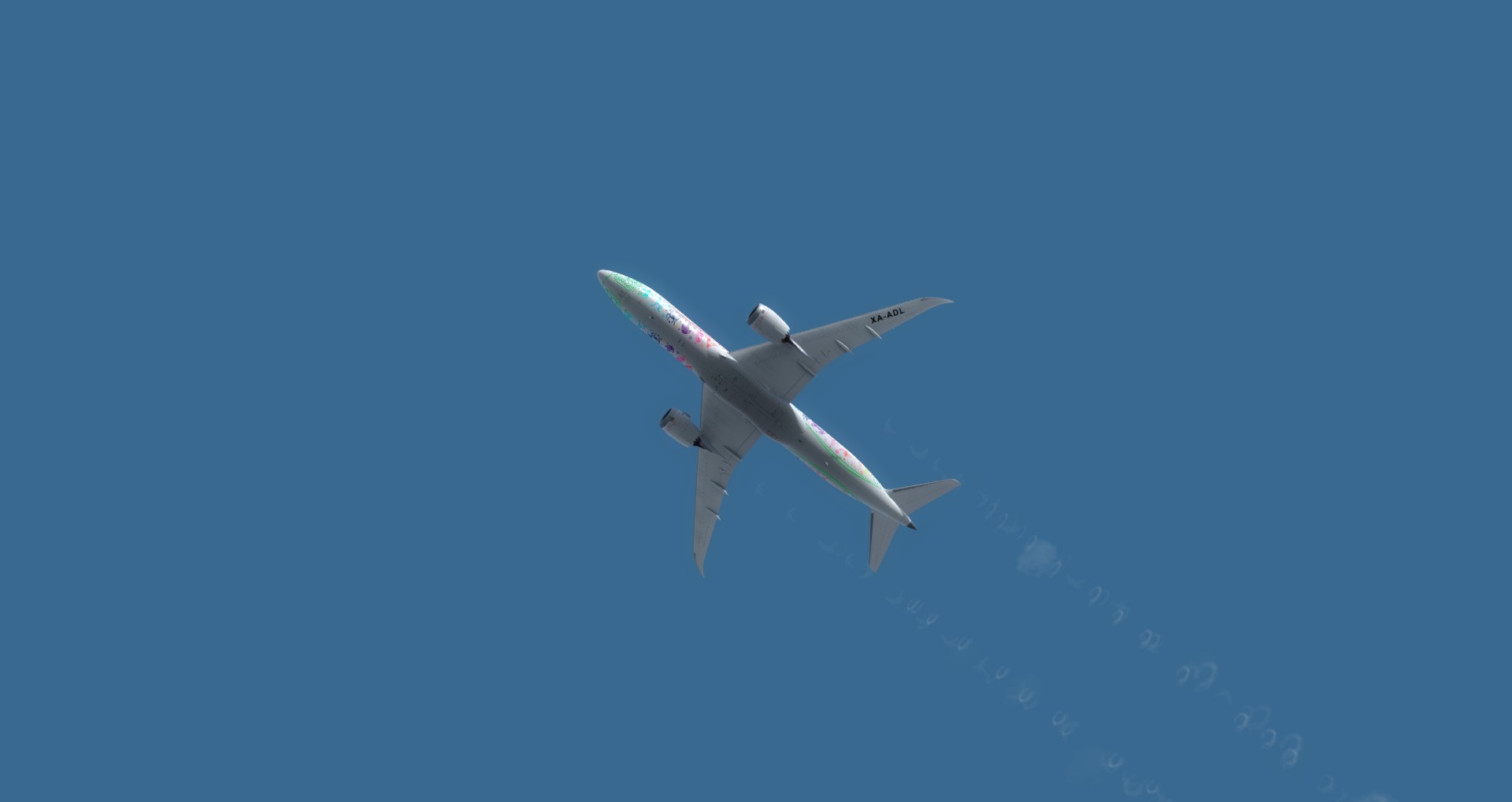 P3D V4 789 Mexicana SBGR-LFPG-5035 