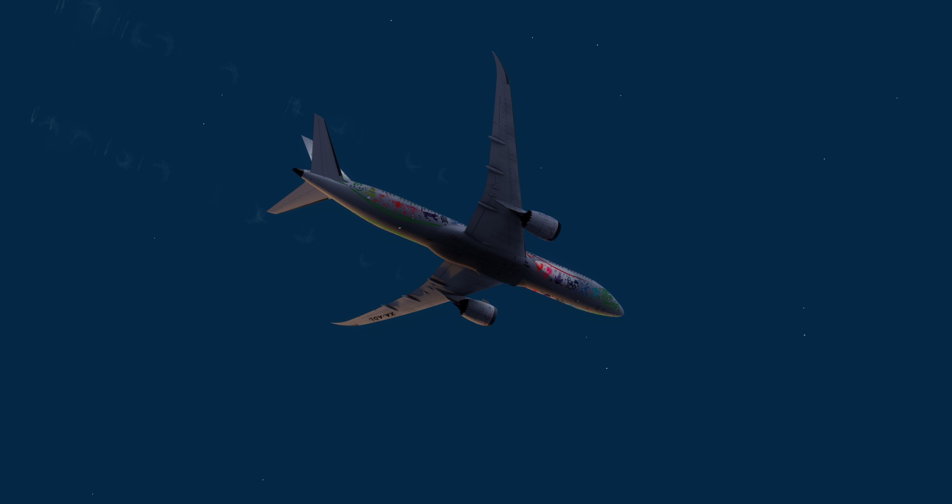 P3D V4 789 Mexicana SBGR-LFPG-9142 