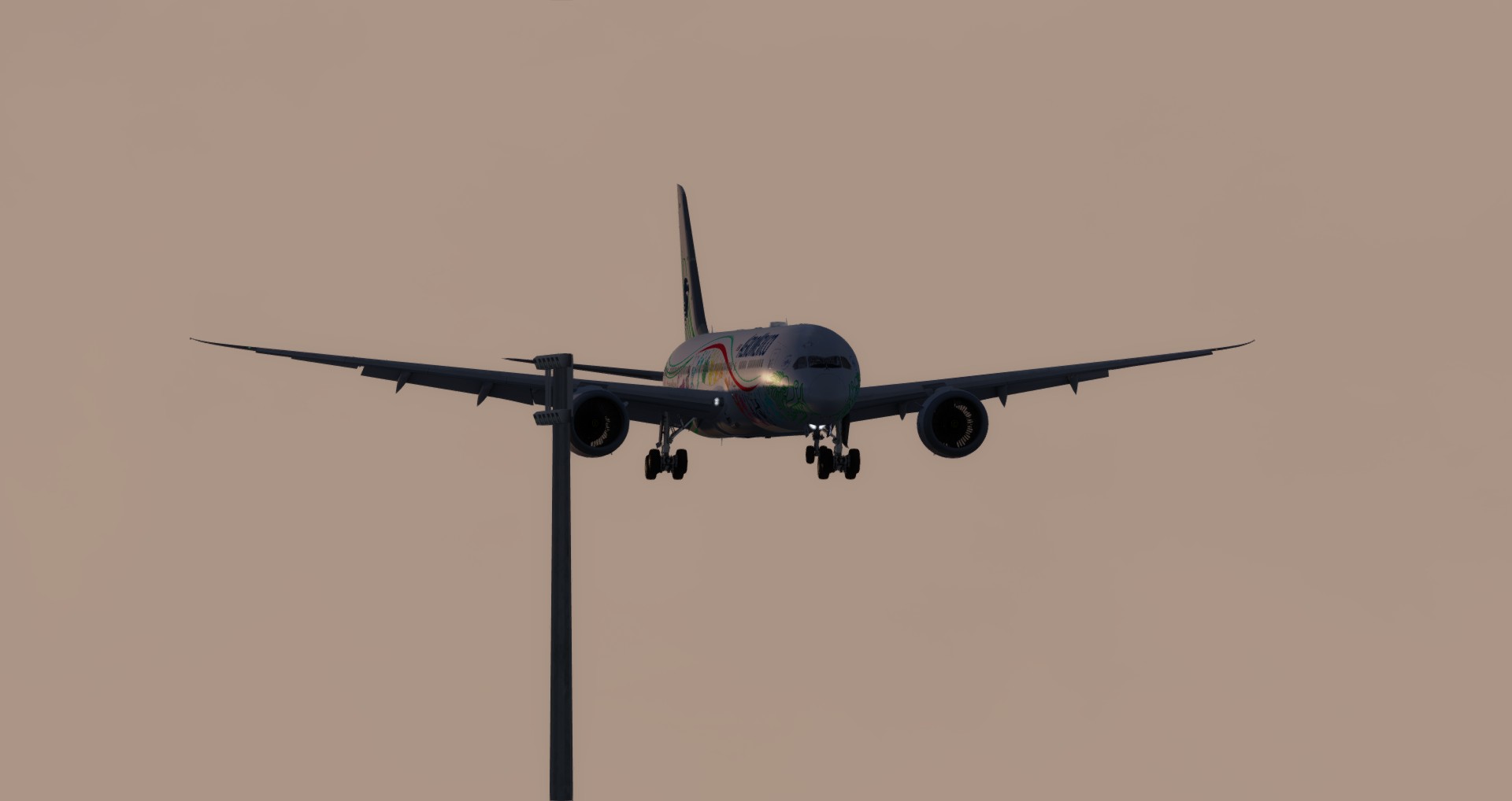 P3D V4 789 Mexicana SBGR-LFPG-9810 