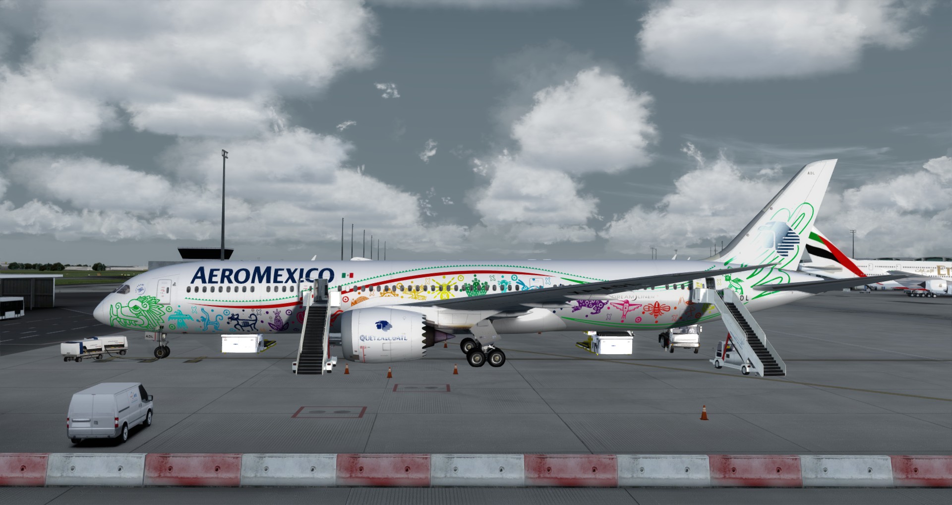 P3D V4 789 Mexicana SBGR-LFPG-2549 