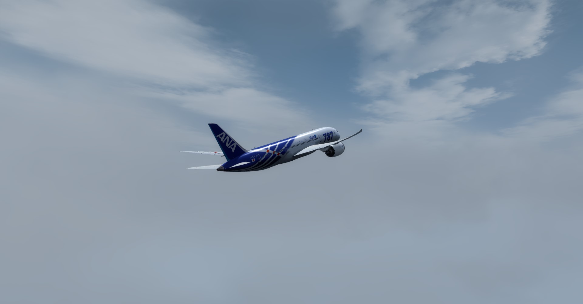 Quality Wings 787  雨天测试-7873 