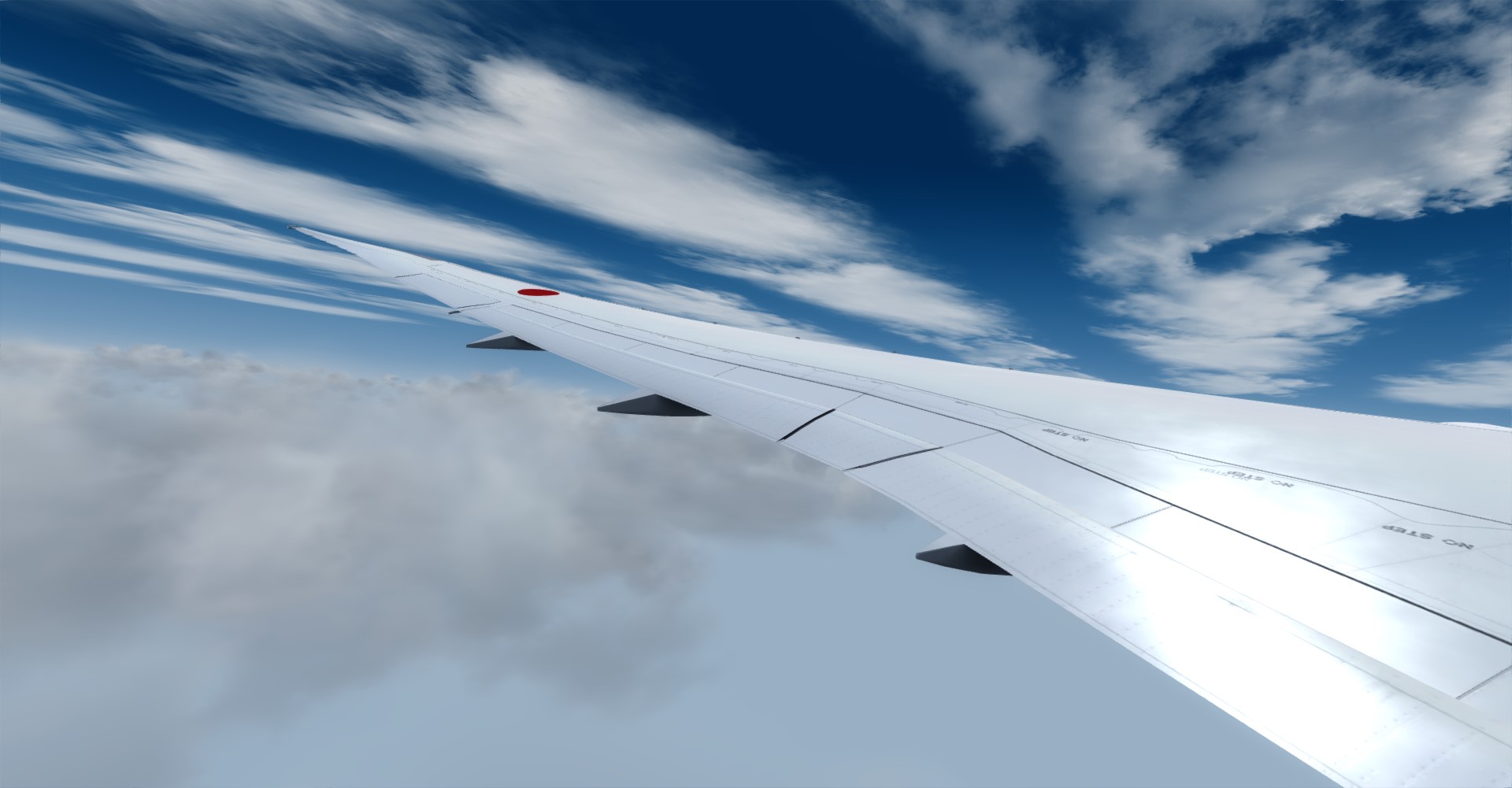 Quality Wings 787  雨天测试-7726 