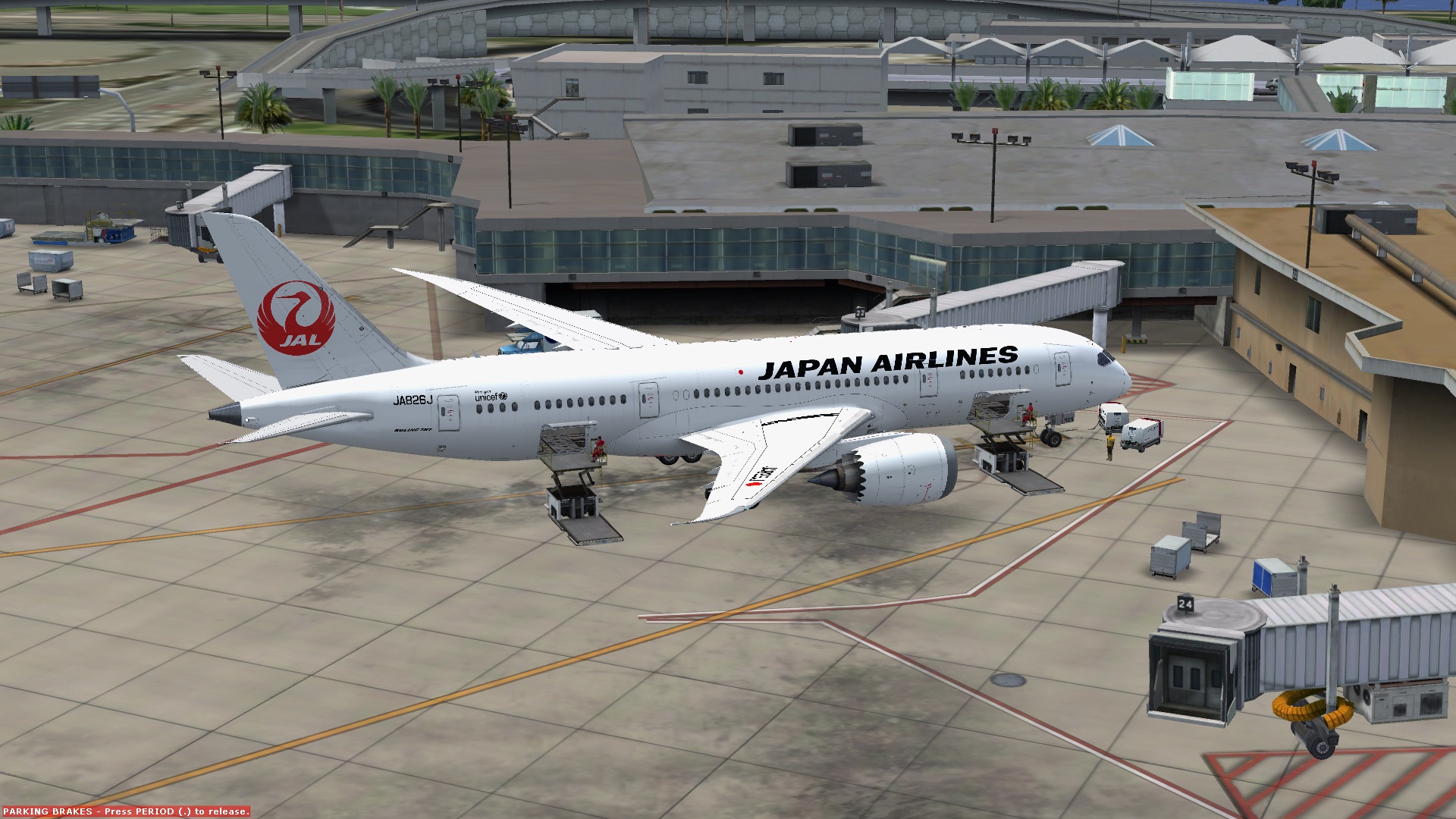 [QW787] JAL66 东京成田-圣迭戈（KSAN)-9381 