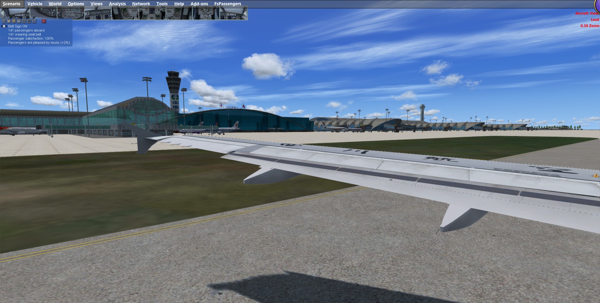 【真实航线】成都双流机场7；25起飞11；25降落泉州晋江机场-2003 