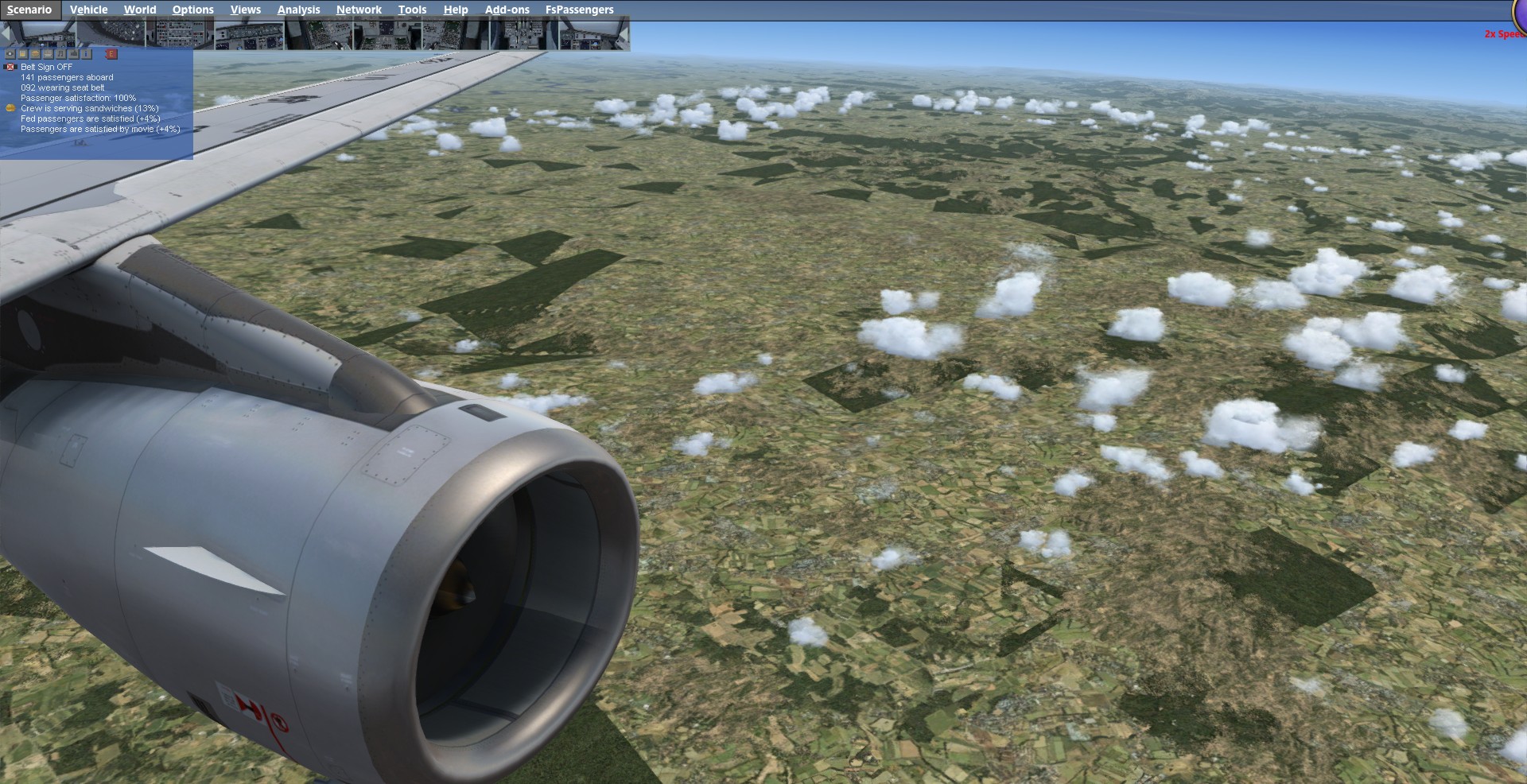 【真实航线】成都双流机场7；25起飞11；25降落泉州晋江机场-362 