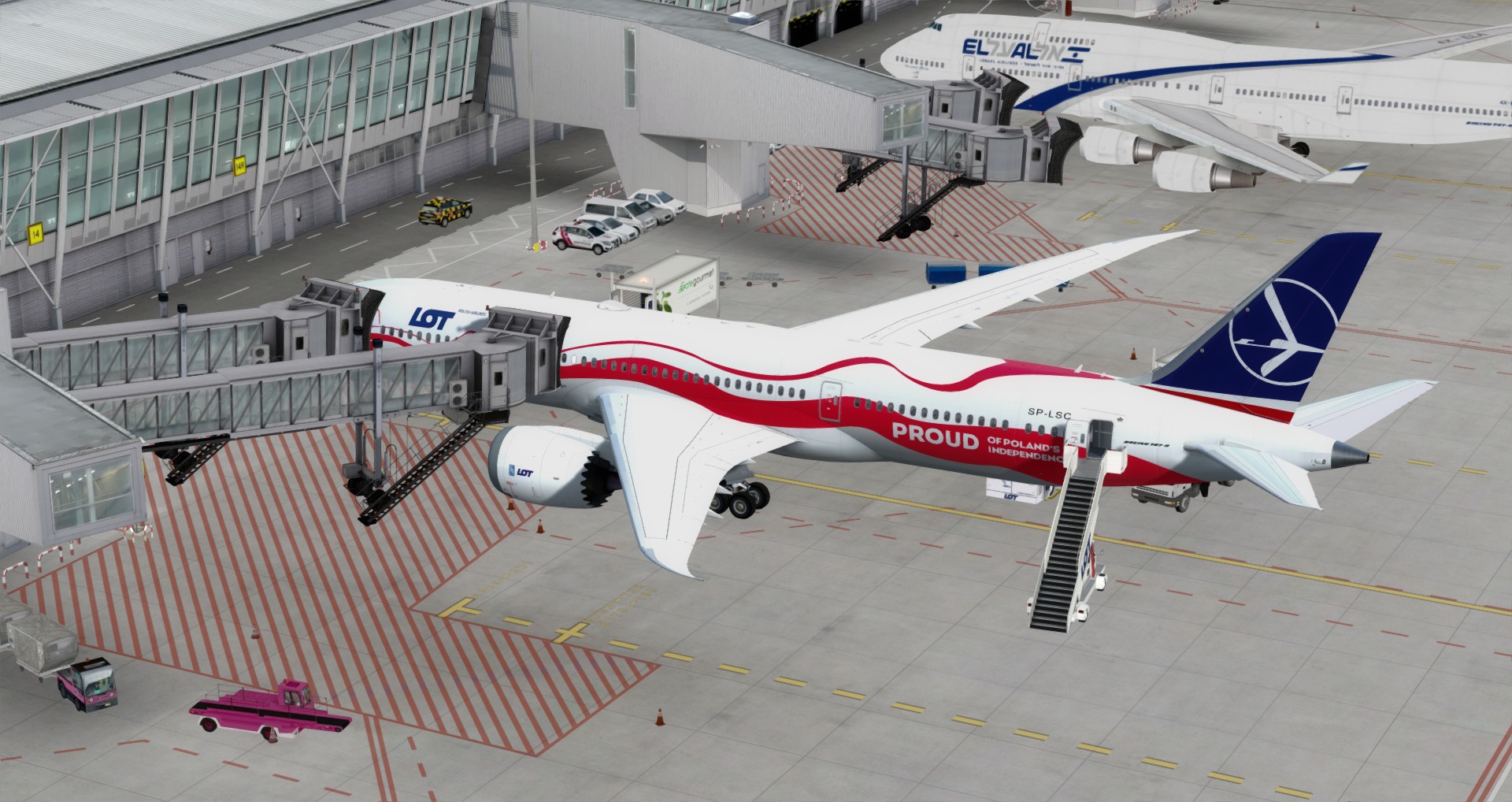 P3D V4 789 LOT EPWA-ZBAA 庆祝波兰独立100周年的纪念涂装-2763 