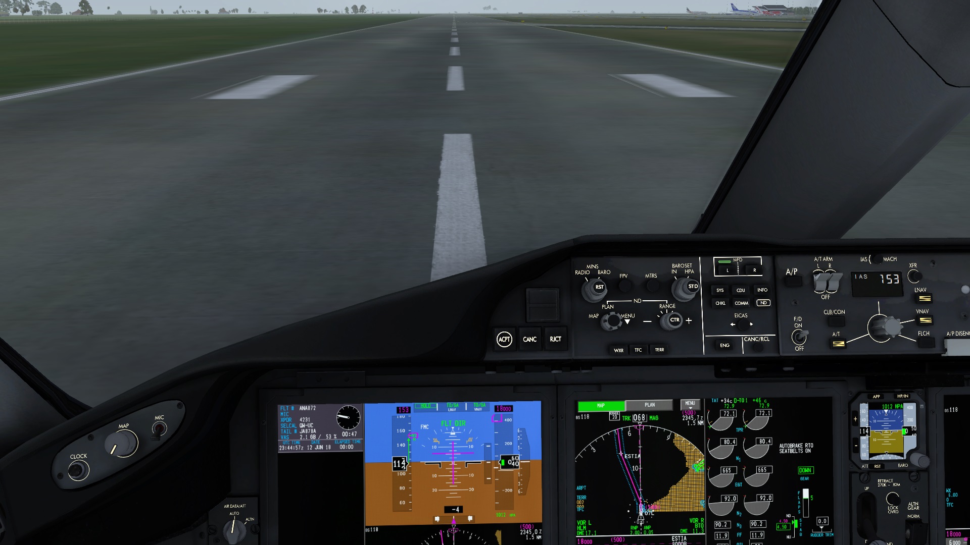 【QW787】全日空NH872 雅加达-东京羽田-3132 