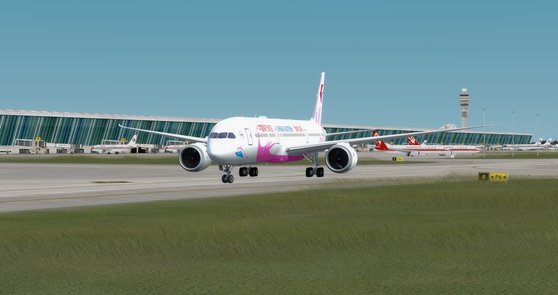 P3D V4 789 China Eastern Airlines ZSPD-VHHH-5122 