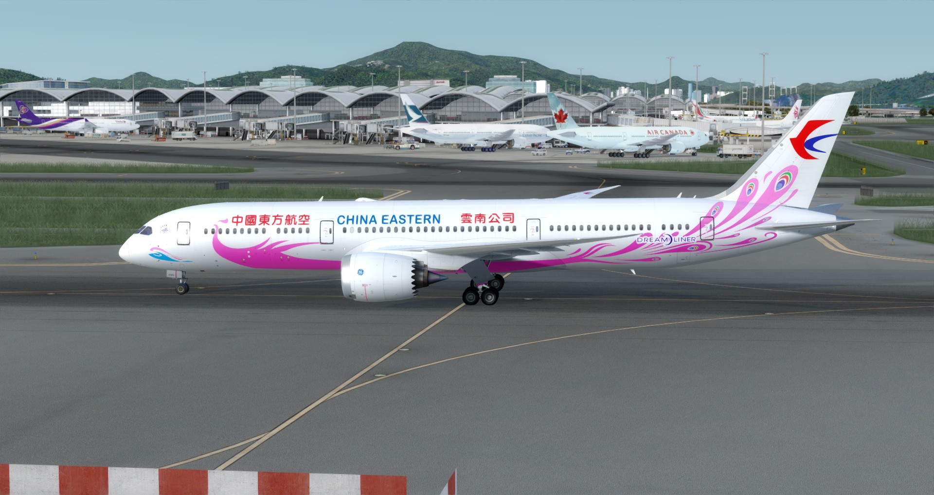 P3D V4 789 China Eastern Airlines ZSPD-VHHH-2779 