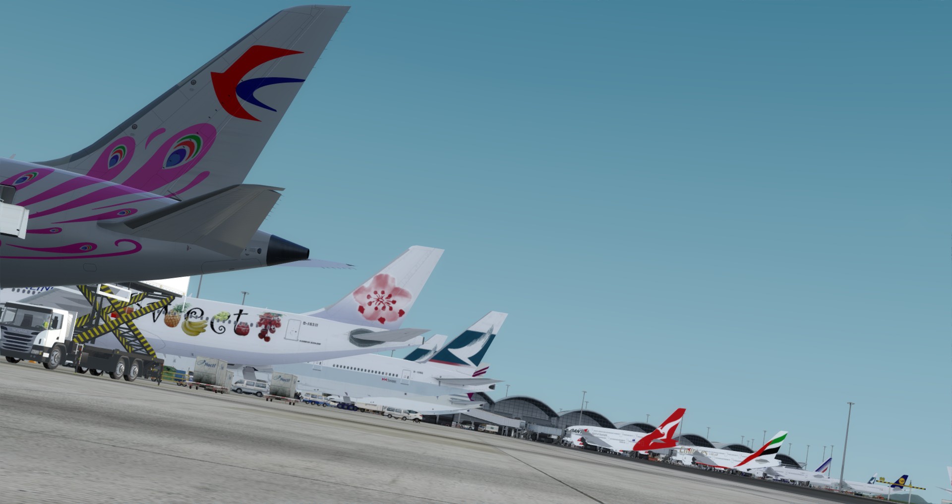 P3D V4 789 China Eastern Airlines ZSPD-VHHH-9854 