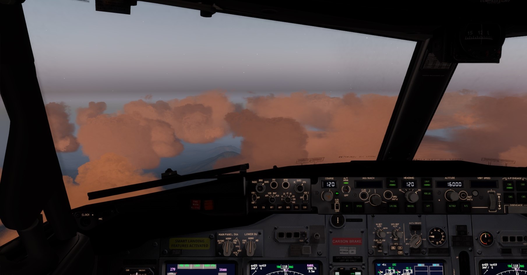 sunset over Bali-1280 