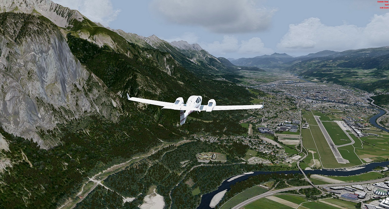 因斯布鲁克机场观光飞行-8781 