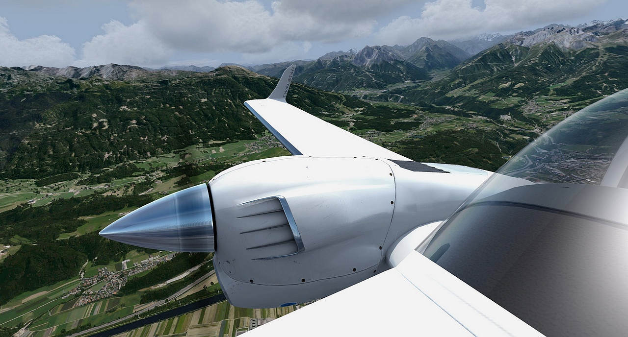 因斯布鲁克机场观光飞行-3400 