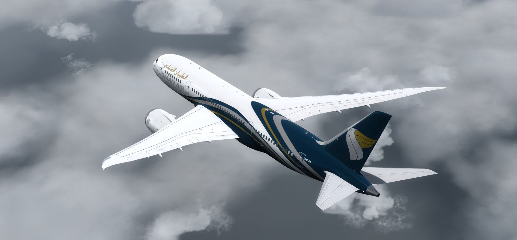 B787-8 oman air-3729 