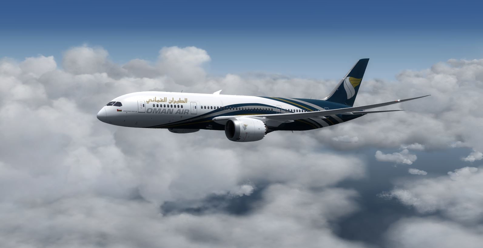 B787-8 oman air-859 