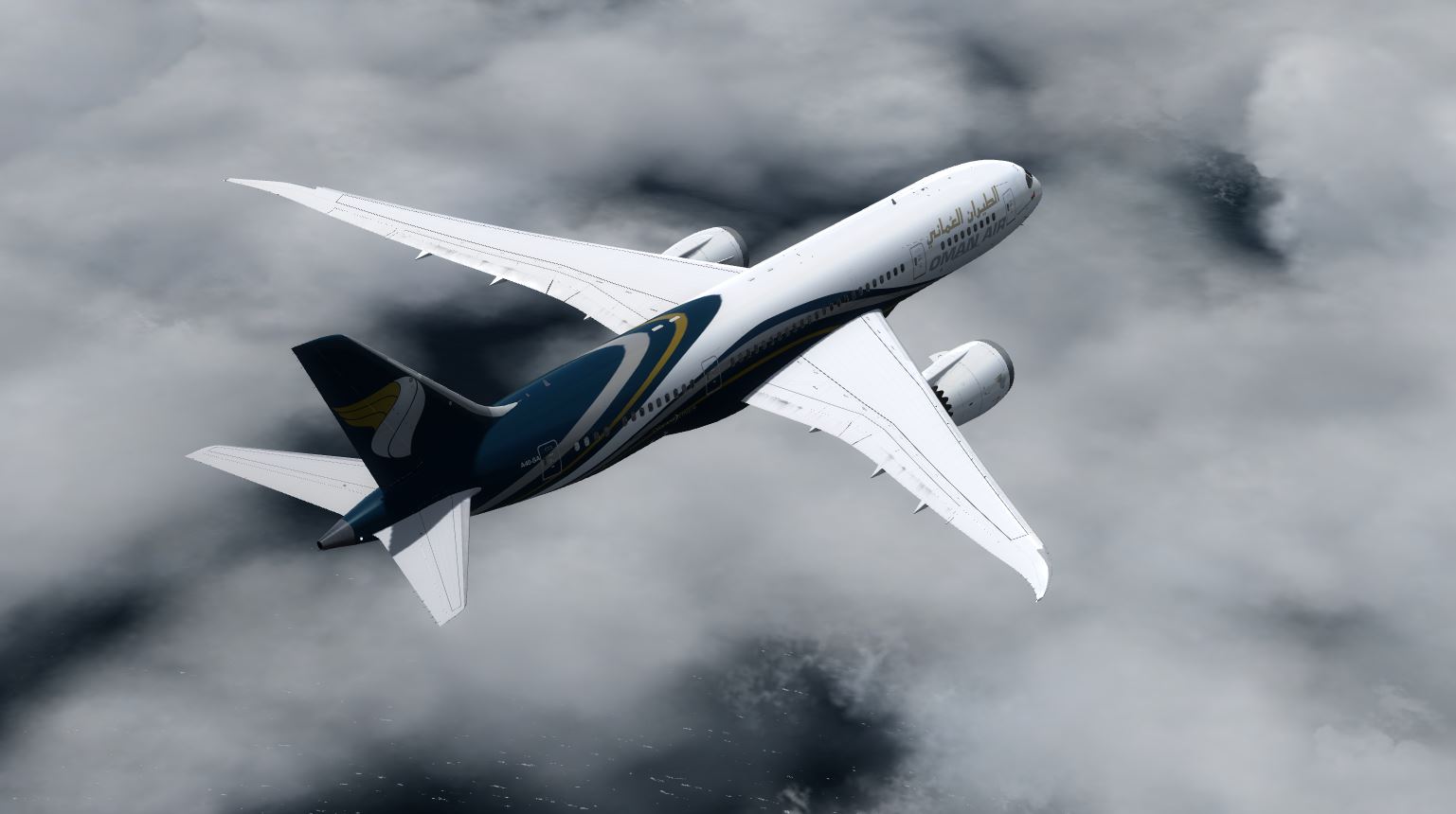 B787-8 oman air-1590 