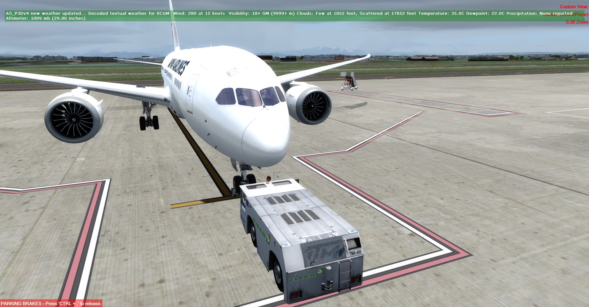 JAL816 RCTP-RJCC航线飞行-4013 