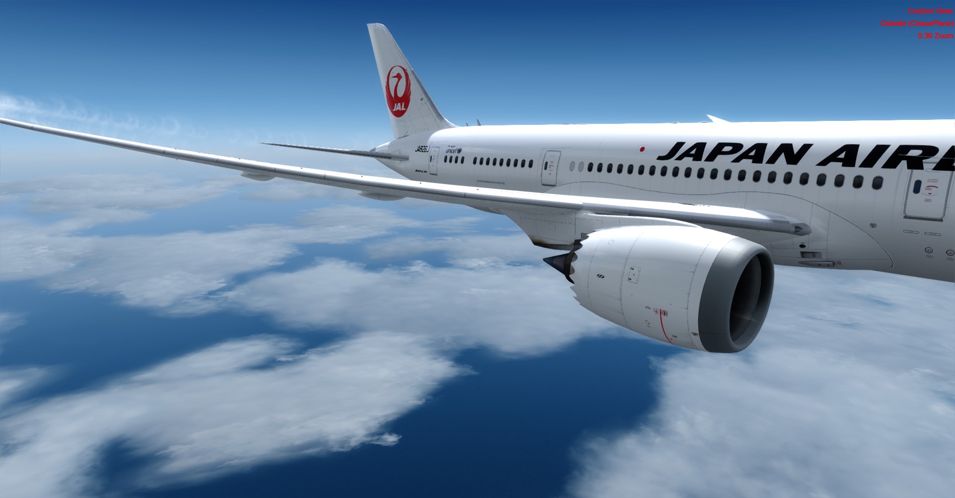 JAL816 RCTP-RJCC航线飞行-5750 