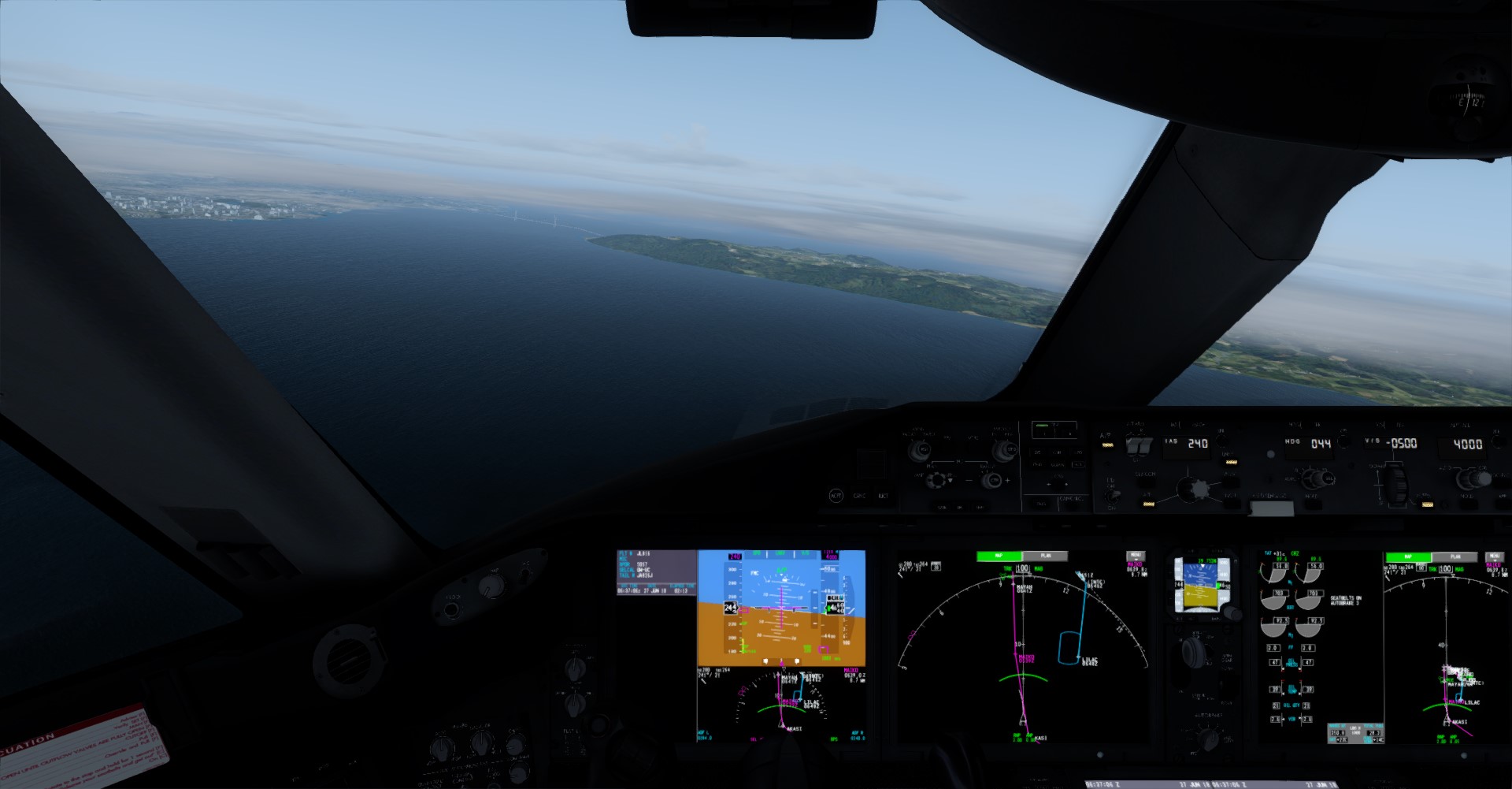 JAL816 RCTP-RJCC航线飞行-5631 